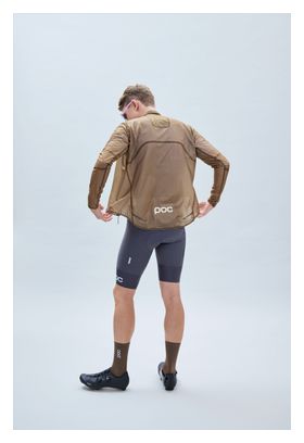 Chubasquero Poc Supreme Jasper Marrón