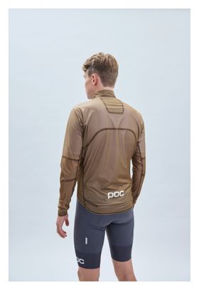 Chubasquero Poc Supreme Jasper Marrón