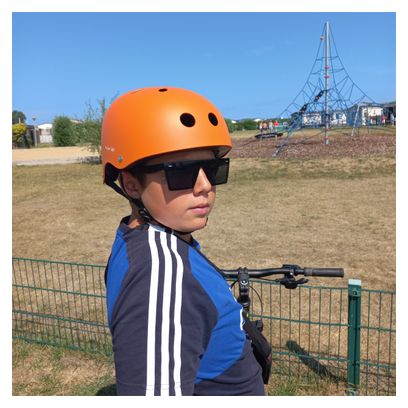 Casque de cyclisme pour enfants - Orange