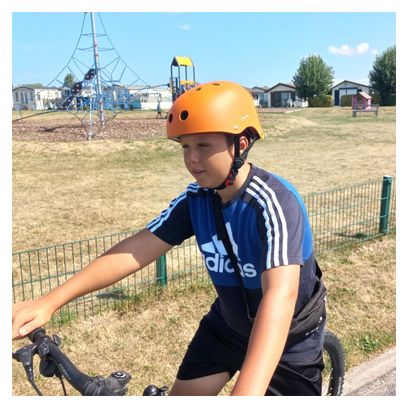 Casque de cyclisme pour enfants - Orange