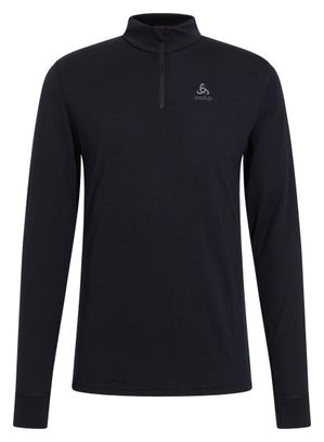 Base Layer Odlo 1/2 Zip Merino 200 Black