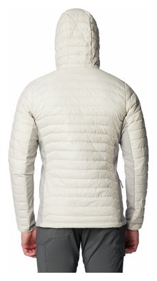Chaqueta con capucha Columbia Powder Pass Blanca