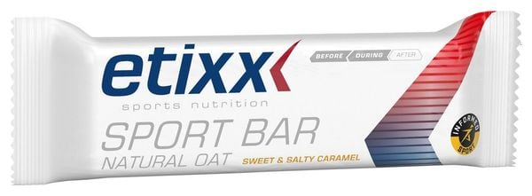 Etixx Barre énergétique Natural Oat Caramel 12x55g