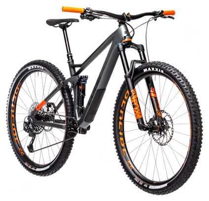 Cube Stereo 120 HPC TM 29 MTB Sram GX / NX Eagle 12S 29'' Flash Grey Orange 2021 mit Vollfederung