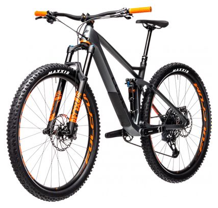 Cube Stereo 120 HPC TM 29 Full Suspension MTB Sram GX NX Eagle 12S 29''  Flash Grey Orange 2021