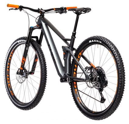 Cube Stereo 120 HPC TM 29 MTB Sram GX / NX Eagle 12S 29'' Flash Grey Orange 2021 mit Vollfederung