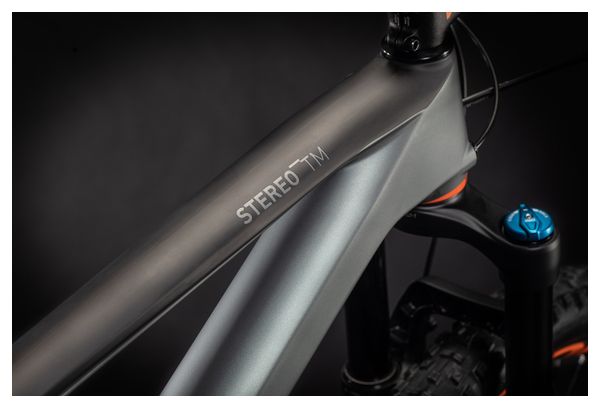 Cube Stereo 120 HPC TM 29 MTB Sram GX / NX Eagle 12S 29'' Flash Grey Orange 2021 mit Vollfederung