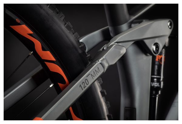 Cube Stereo 120 HPC TM 29 MTB Sram GX / NX Eagle 12S 29'' Flash Grey Orange 2021 mit Vollfederung