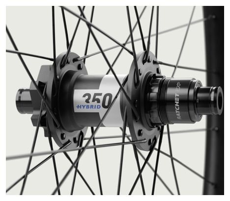 Paire de Roues Oquo Mountain Control MC32TEAM POWER Mullet 29/27.5'' | Boost 15x110 - 12x148 mm | 6 Trous | Gris Anthracite Mat