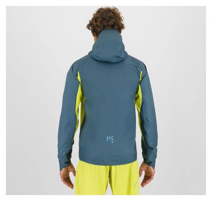 Karpos Heren Lavaredo Rain Evo Waterdichte Jas Geel/Blauw