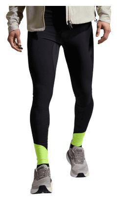 Gore Wear Concurve Hardloop Hybride Thermo Panty Zwart/Geel voor Heren