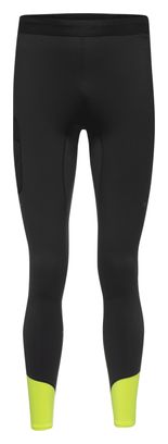 Gore Wear Concurve Hardloop Hybride Thermo Panty Zwart/Geel voor Heren