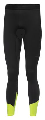 Gore Wear Concurve Hardloop Hybride Thermo Panty Zwart/Geel voor Heren