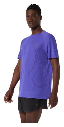 Maglia a maniche corte Asics Metarun viola da uomo