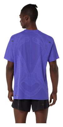 Maglia a maniche corte Asics Metarun viola da uomo