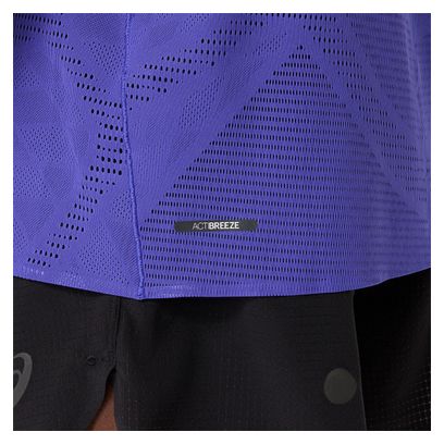 Maglia a maniche corte Asics Metarun viola da uomo