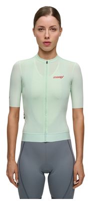 Camiseta de manga corta Maap Training 2.0 verde para mujer