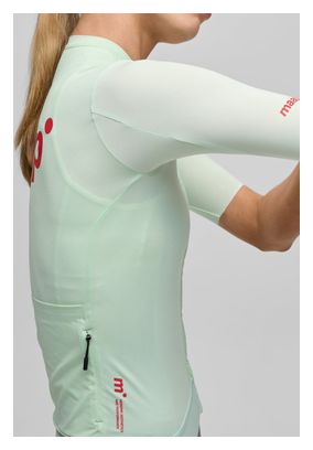 Camiseta de manga corta Maap Training 2.0 verde para mujer
