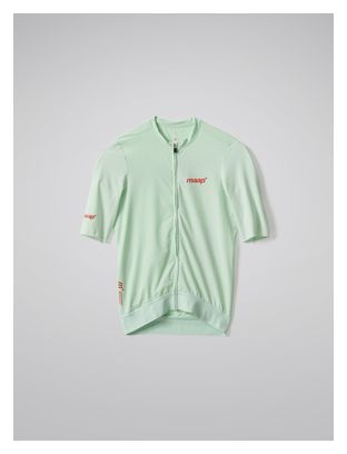 Camiseta de manga corta Maap Training 2.0 verde para mujer