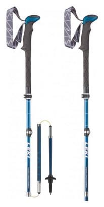 Paire de Bâtons de Randonnée Leki Micro Vario Carbon Bleu 110 - 130cm