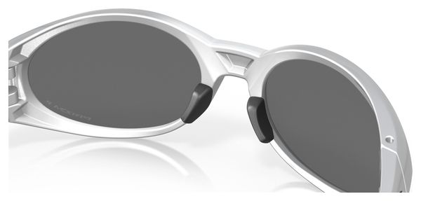 Oakley Eye Jacket Redux Sunglasses - Silver/Prizm Black Polarized - Ref: OO9438-0558