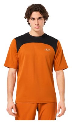 Oakley Free Ride Orange Short Sleeve Jersey