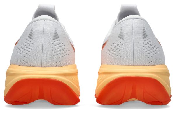 Asics Gel-Cumulus 28 hardloopschoenen wit/oranje voor heren