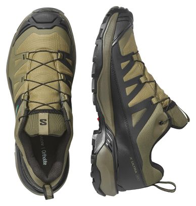 Salomon X Ultra 360 GTX Hiking Shoes, Khaki/Black, Men's