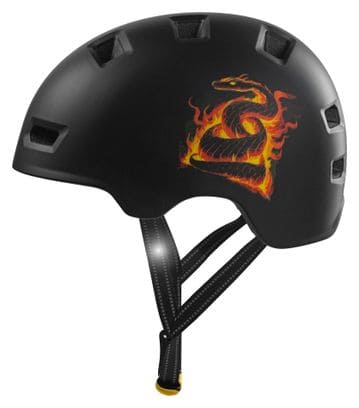 Casque vélo et skate | Serpent Orange M (54-57 cm) | Certifié EN1078