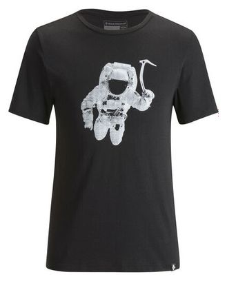 Black Diamond Spaceshot Tee camiseta negra para hombre