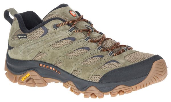 Chaussures de Randonnée Merrell Moab 3 Gore-Tex Vert/Marron Homme