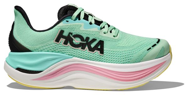 Chaussures Running Hoka Skyward X Vert/Bleu/Rose Femme