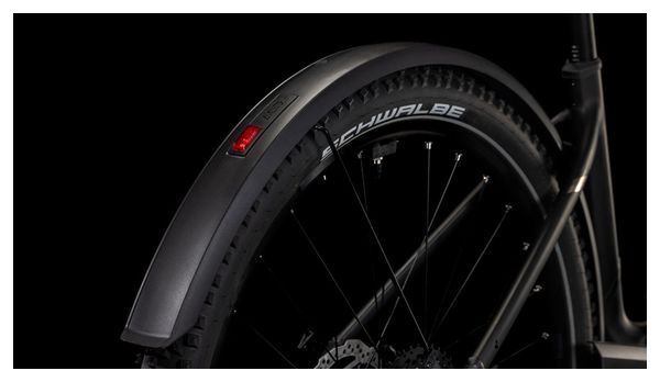 Cube Nuride Hybrid Pro 600 Allroad Easy Entry Bicicletta ibrida elettrica Shimano Cues 10S 600 Wh 29'' Nero 2025