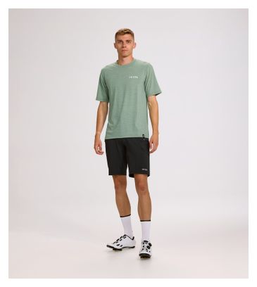 Men's Short Sleeve T-Shirt Le Col ARC Merino Green