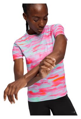 Hoka Airolite 2.0 Kurzarm-Shirt für Damen, rosa