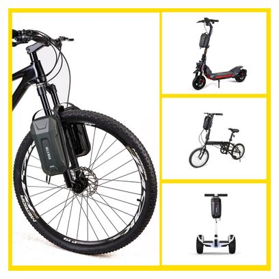 Sacoche de guidon rigide EVA 1L pour trottinette électrique et vélo pliant