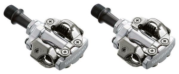Shimano PD-M540 Clipless SPD MTB Pedals Silver