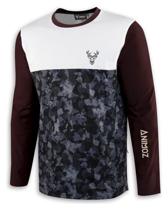 Animoz Wild Bordeaux Long Sleeve Jersey