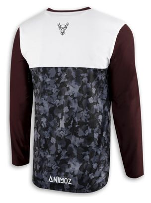 Maglia manica lunga Animoz Wild Bordeaux