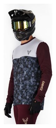 Animoz Wild Bordeaux Long Sleeve Jersey