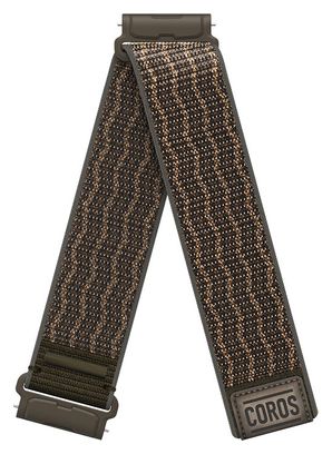 Coros Nomad 24 mm Nylon Watch Band Brown