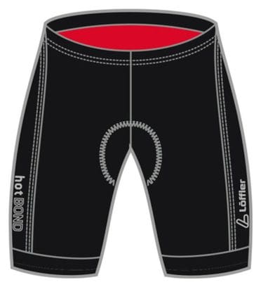 Cuissard de cyclisme Loeffler short M Collants de vélo Hotbond ② 2022 Homme - Noir