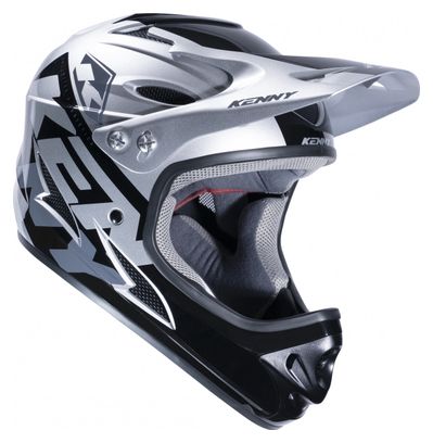 Kenny Downhill Silver Grey full face helmet