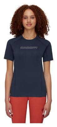 Mammut Women's Selun FL Logo T-Shirt Blue