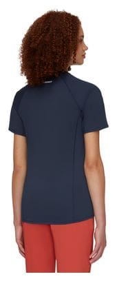 Mammut Selun FL Logo T-Shirt Damen Blau