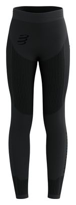 Mallas On/Off Compressport Mujer Negro