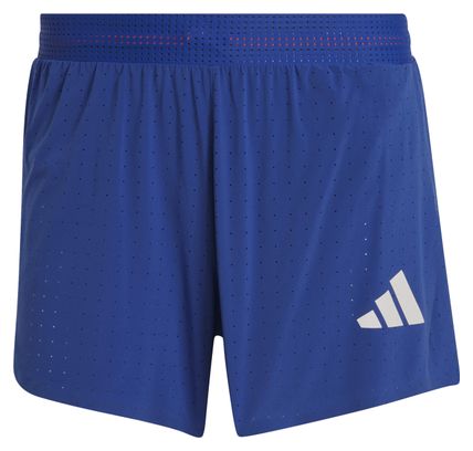 Short splité adidas Performance Team France Bleu Homme