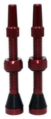 CAPTAIN PROTECT - Paire de valves Alu. 44 Mm -  Rouge