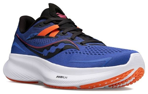 Wiederaufbereitetes Produkt - Saucony Ride 15 Running Schuh Blau Orange Frau