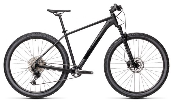 Cube Attention SL Hardtail MTB Shimano Deore/XT 12S Black Grey 2021
